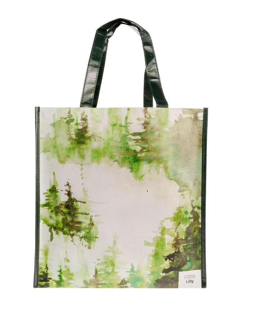 St. Jude Evergreen Forest Reusable Tote